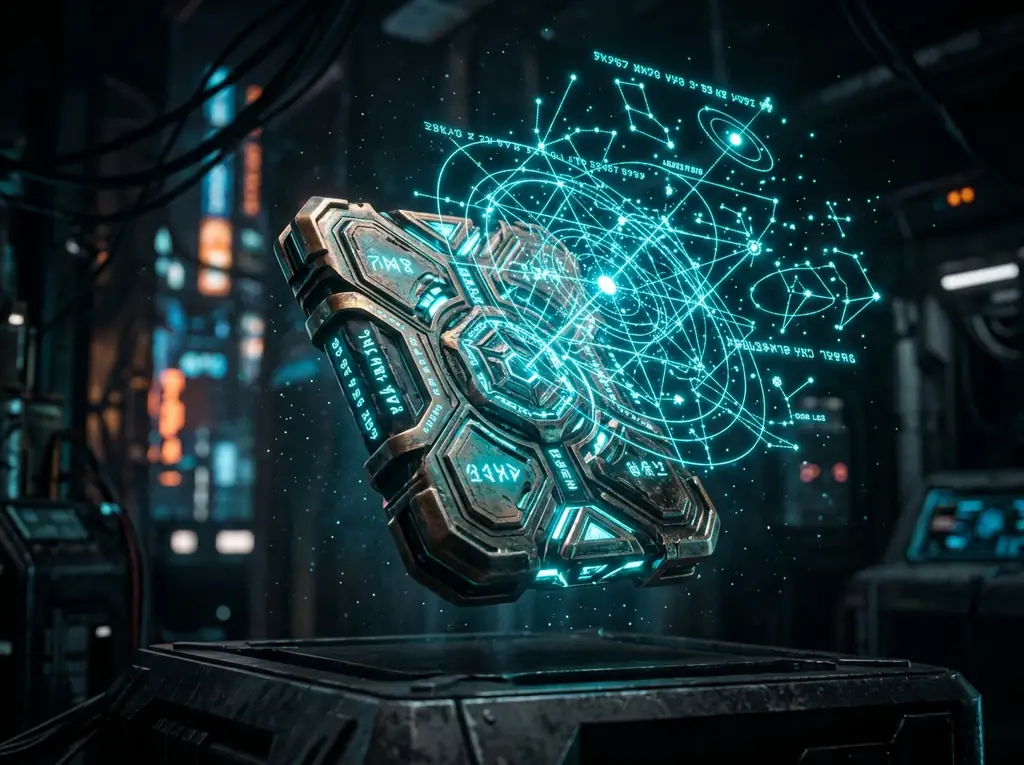 Alien Artifact Hologram