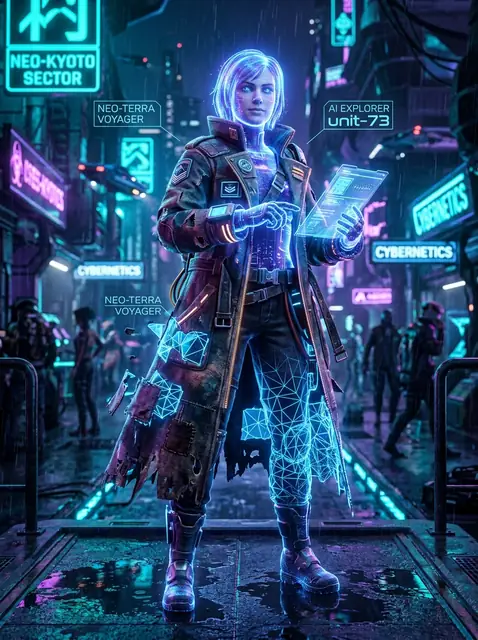 Captain Orion Drift Hologram